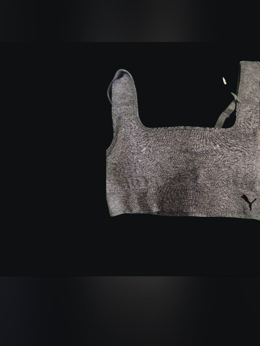 Puma Gray Sports Bra Size Xl